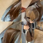 Dumpling bag, niche design, frosted suede, retro style, shoulder bag, crossbody bag, underarm bag.